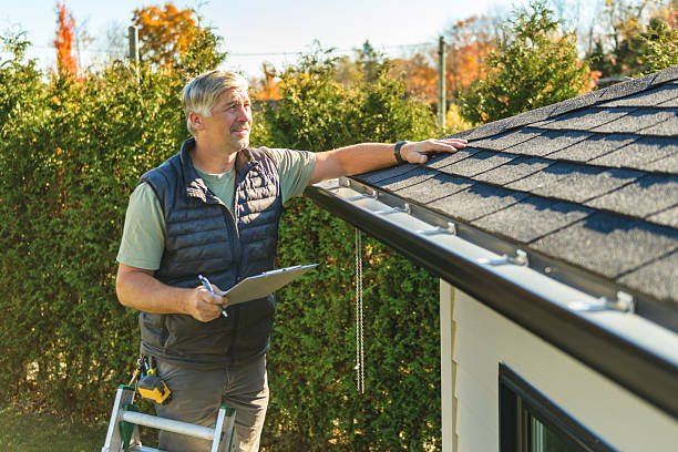 Professional Roofing technician working in Foster, VA